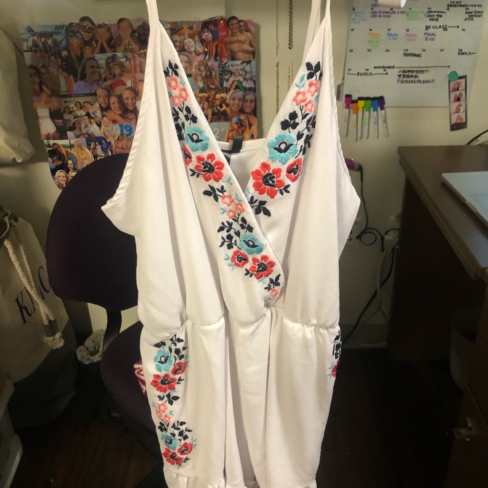 SOLD floral Romper